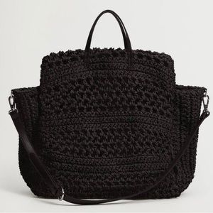 Mango Raffia Handmade Bag New